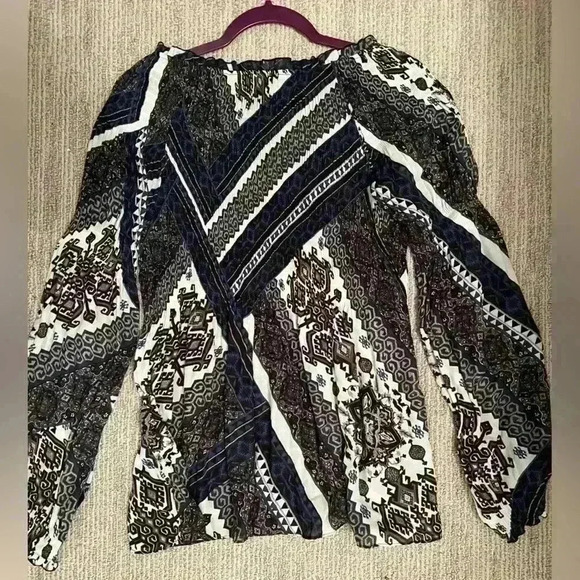 Large boho long sleeve - Picture 5 of 6